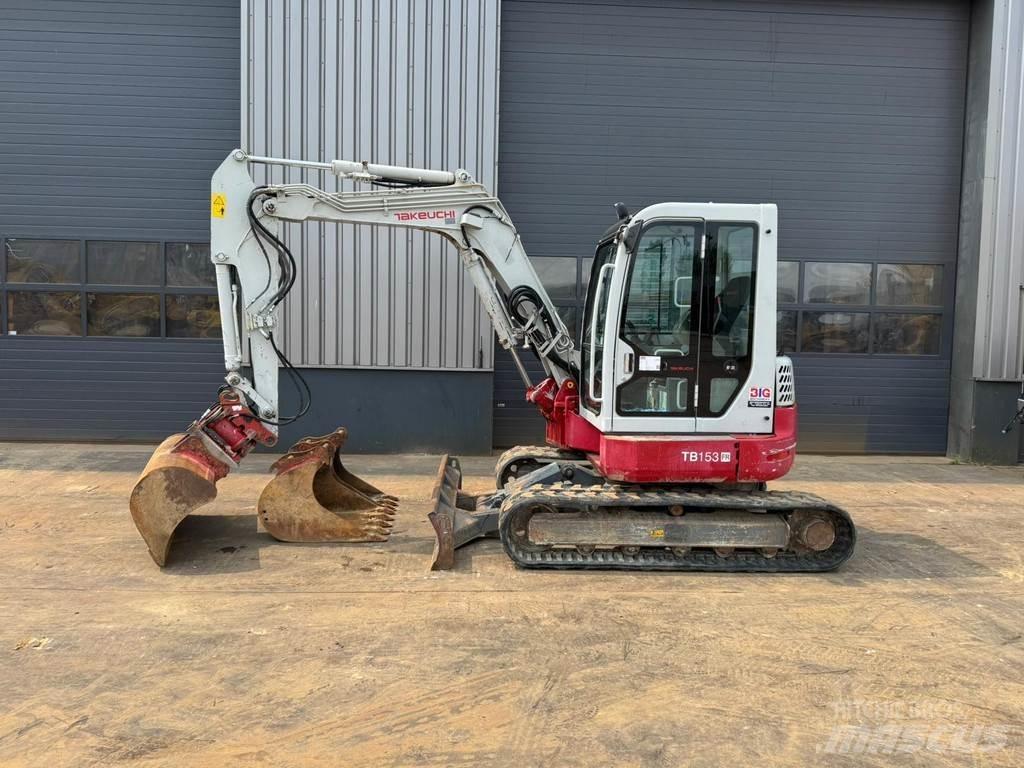 Takeuchi TB153FR 소형 굴삭기 7톤 미만