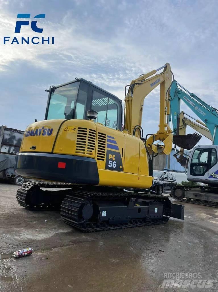 Komatsu PC 56 소형 굴삭기 7톤 미만