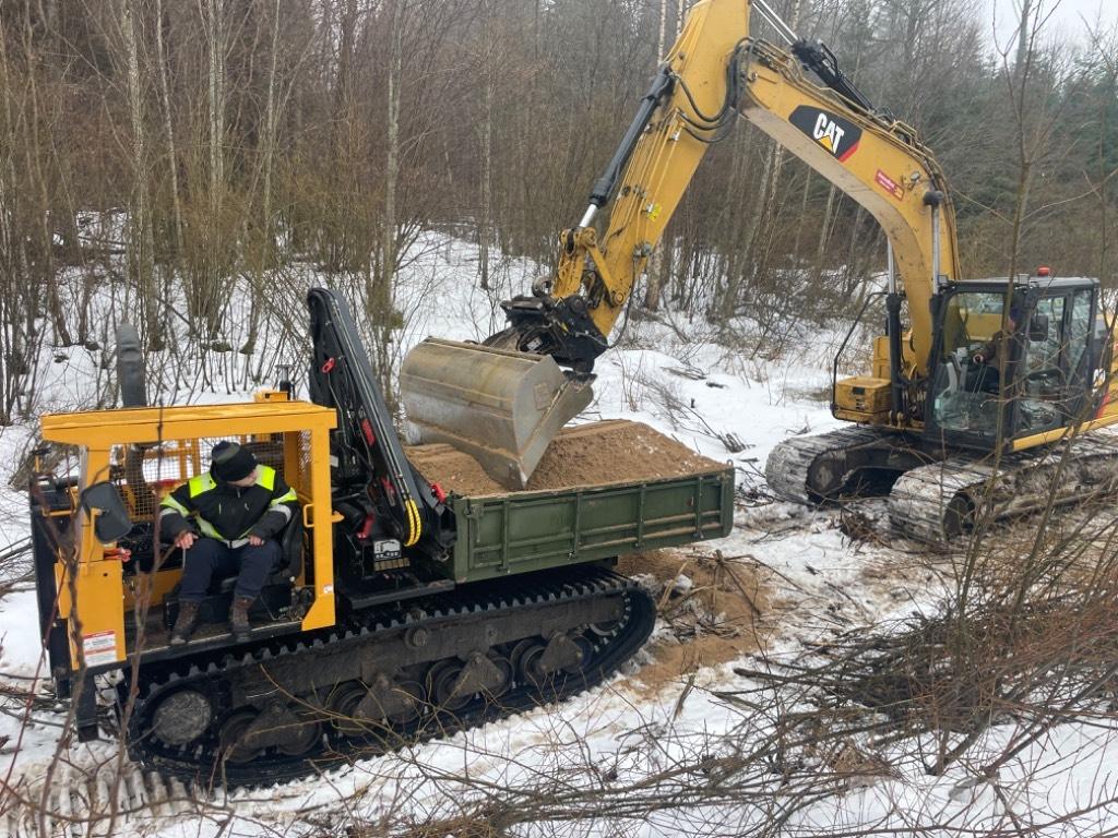 Morooka MST 800  궤도식 덤프