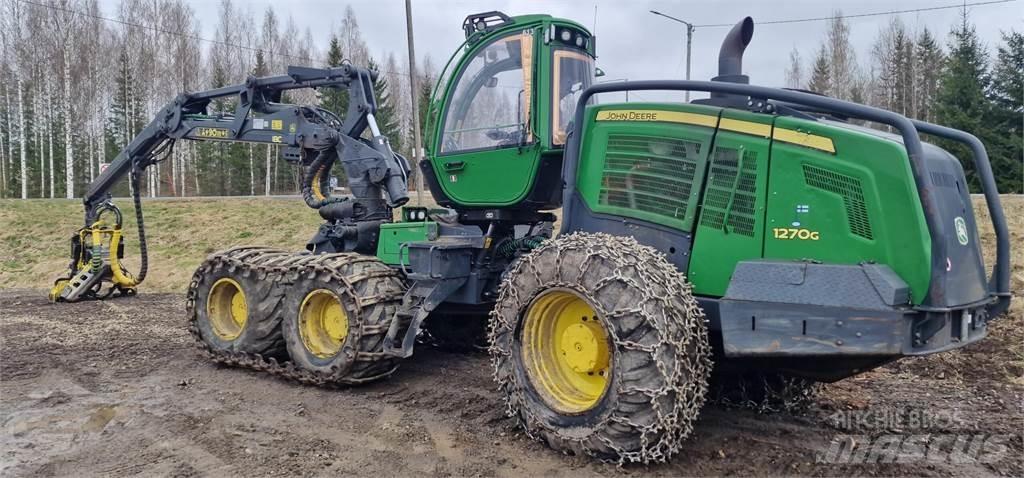 John Deere 1270G 원목 하베스터