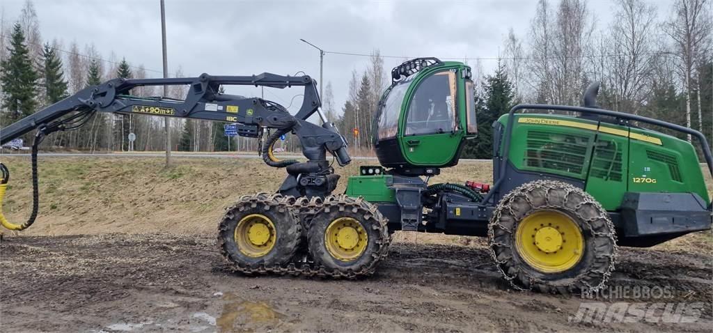 John Deere 1270G 원목 하베스터