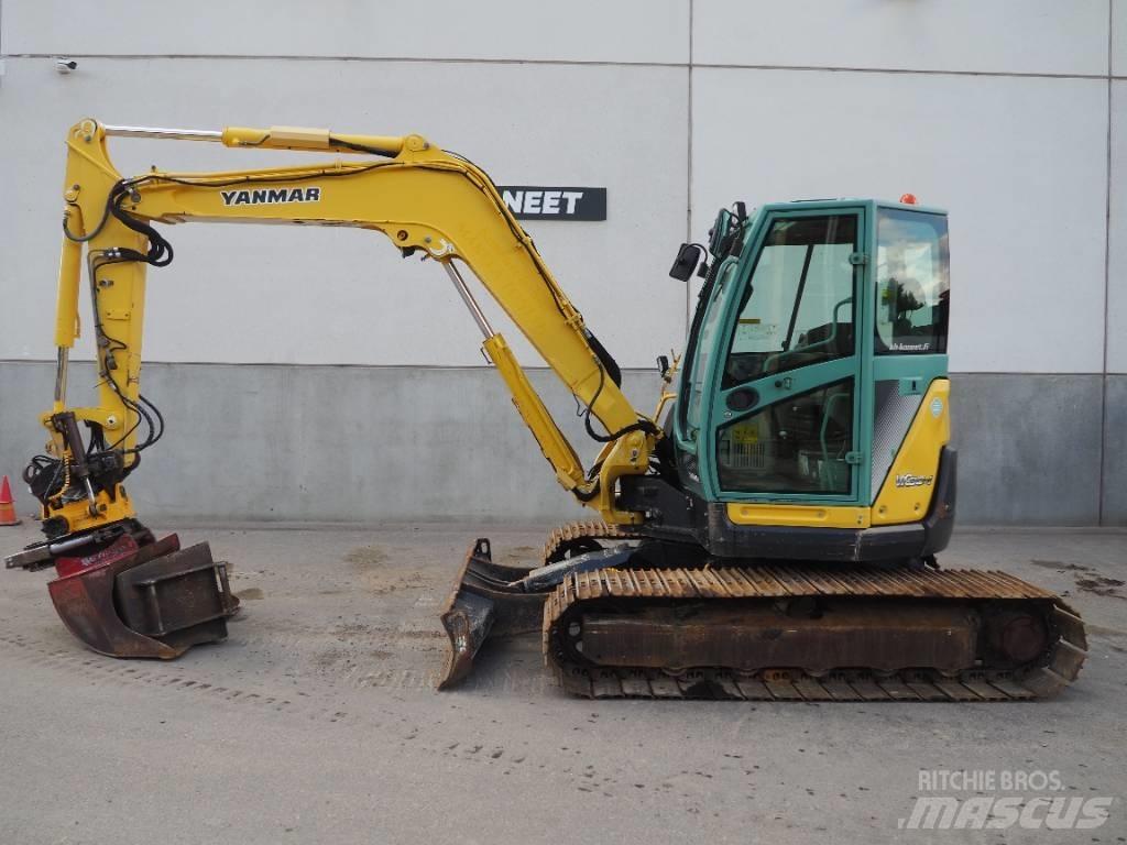 Yanmar Vio 80 중형굴삭기 7톤-28톤