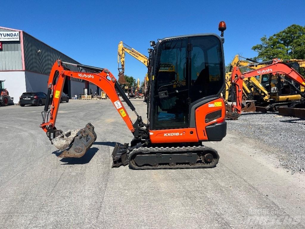 Kubota KX 018-4 소형 굴삭기 7톤 미만