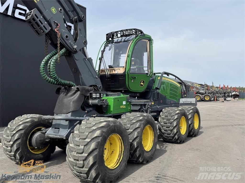 John Deere 1170G 원목 하베스터