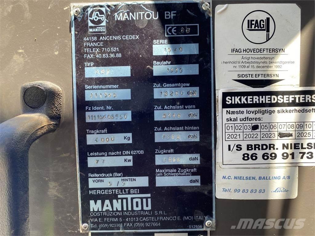 Manitou MRT1540 텔러 핸들러