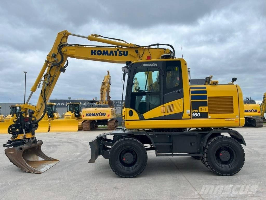 Komatsu PW 160-11  휠 굴삭기