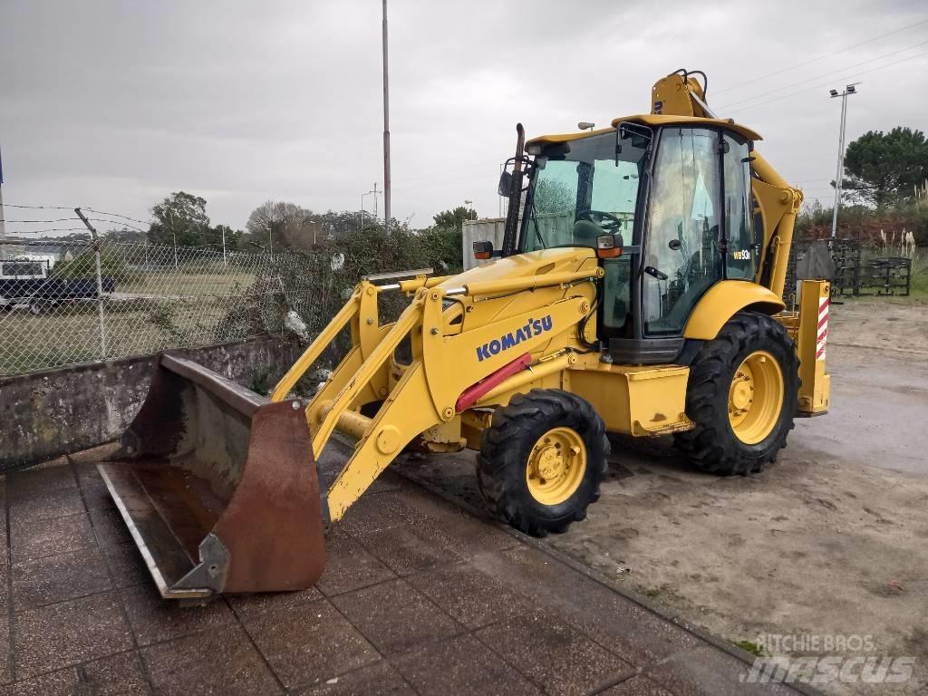 Komatsu WB 93 R 백호로더