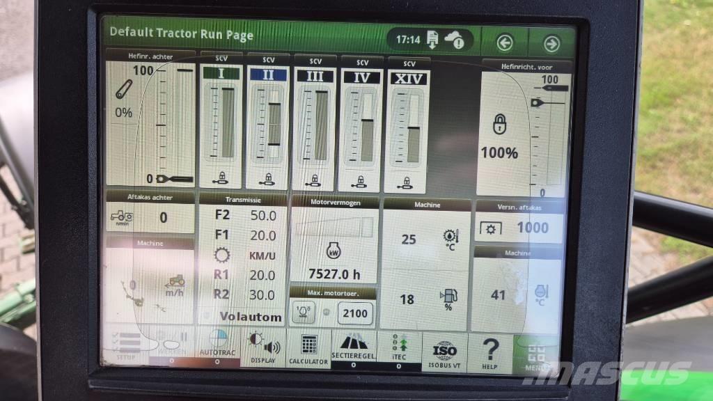 John Deere 6195 R 트랙터