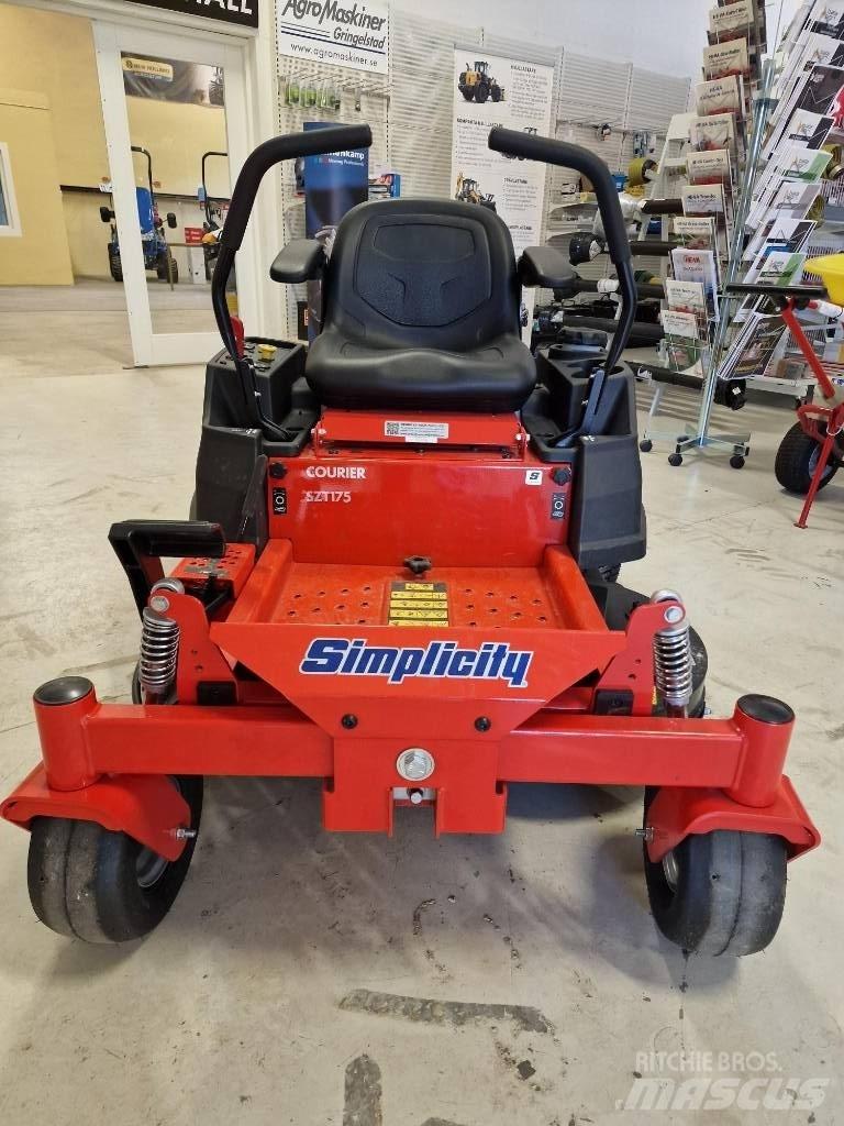 Simplicity SZT 175 탑승형 잔디깎기
