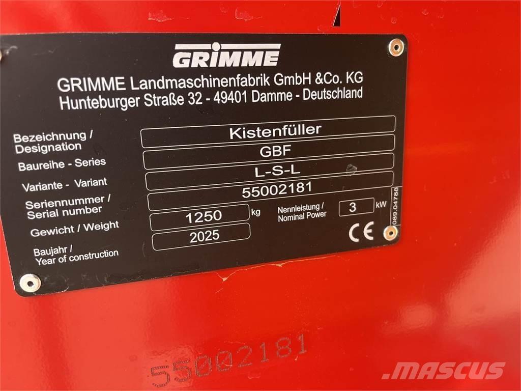 Grimme GBF LSL 농작물 저장고