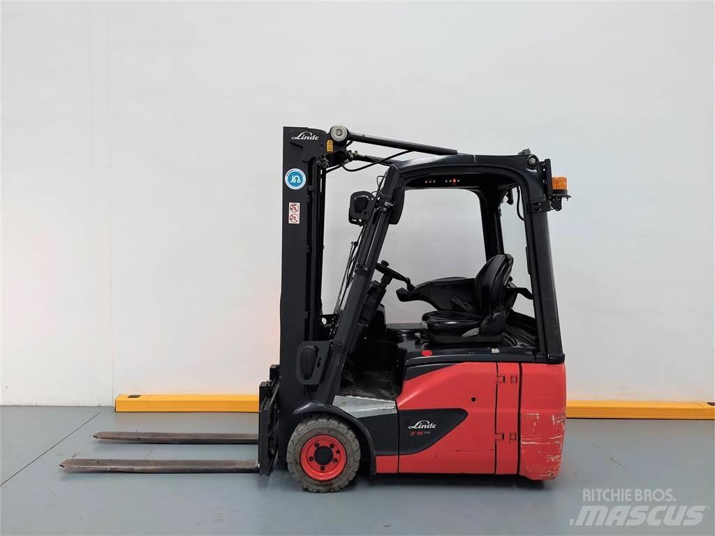 Linde E15 EVO 전동 지게차