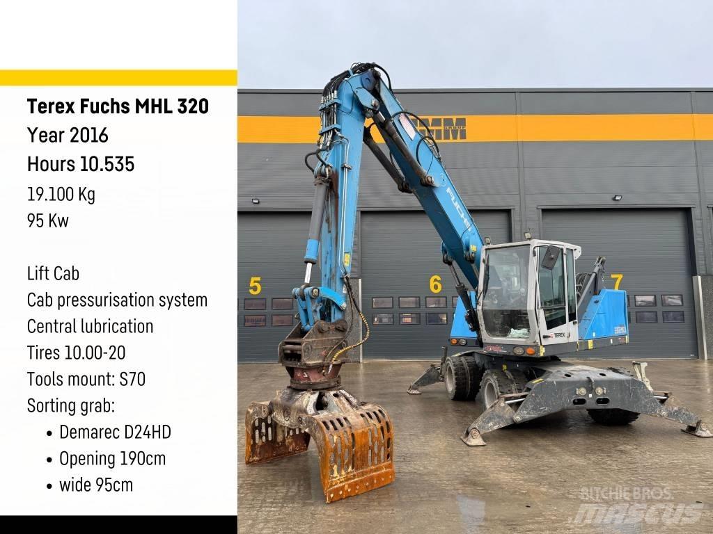 Fuchs MHL 320 폐기물/산업 처리기