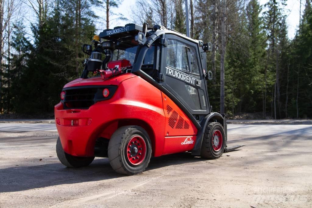 Linde H50D-02/600 디젤 지게차