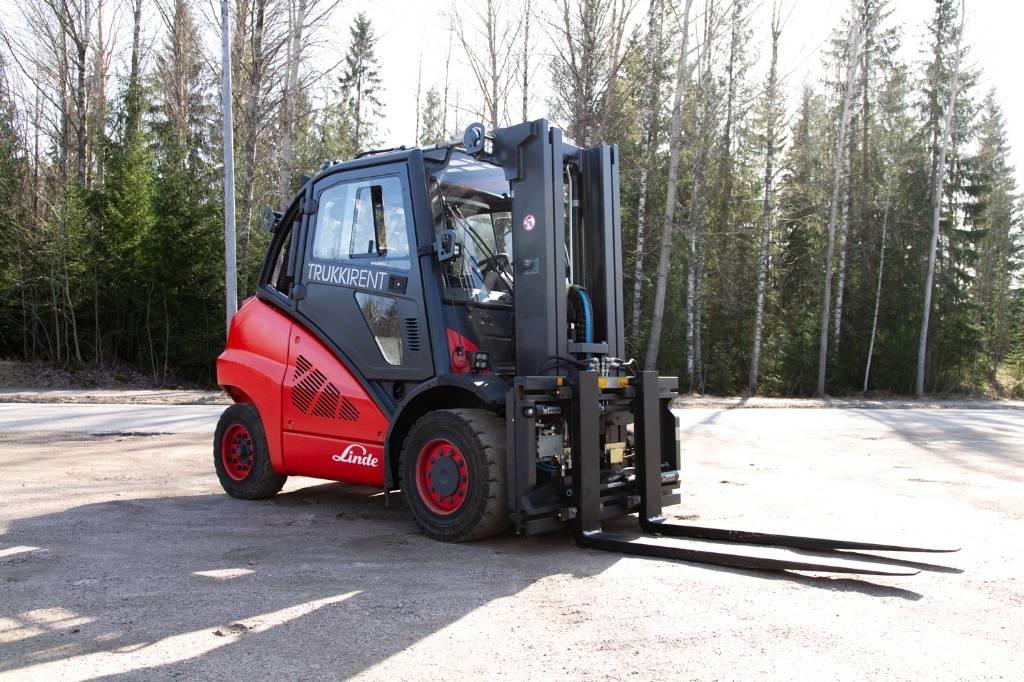 Linde H50D-02/600 디젤 지게차