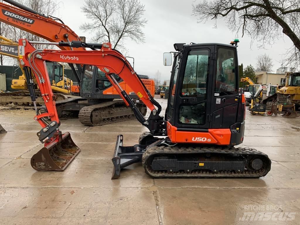 Kubota U50-5 소형 굴삭기 7톤 미만