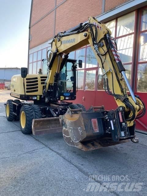 Yanmar B95W  휠 굴삭기