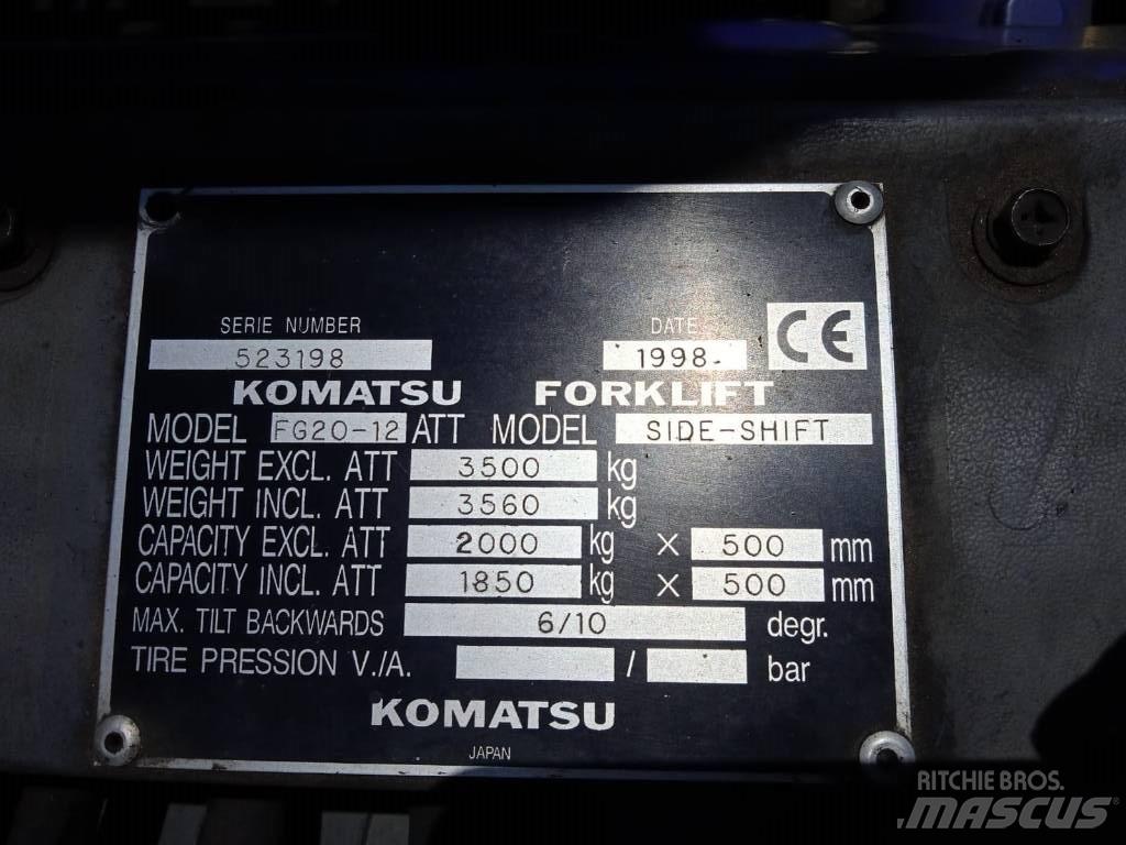 Komatsu FG20-12 LPG 지게차