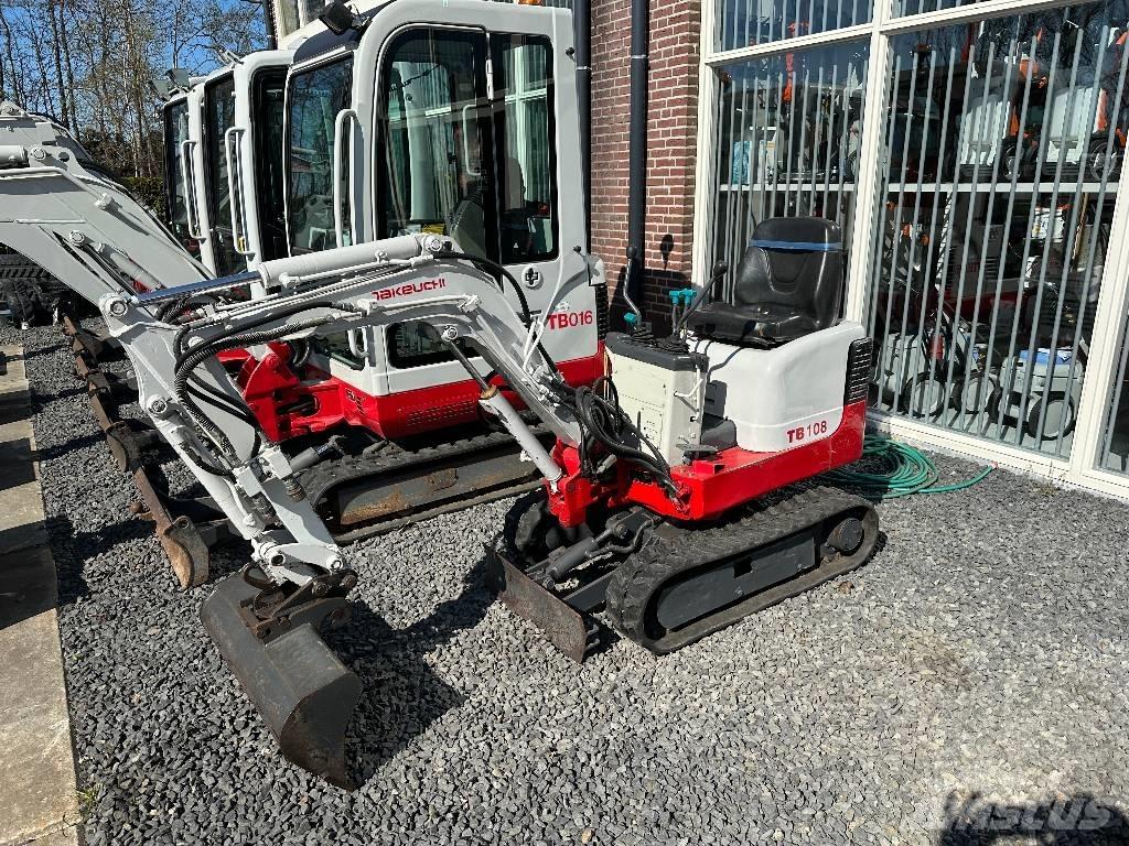 Takeuchi TB 108 소형 굴삭기 7톤 미만