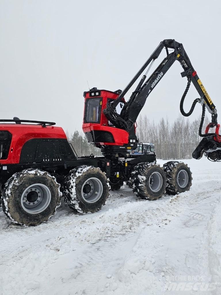 Komatsu 931 XC 원목 하베스터