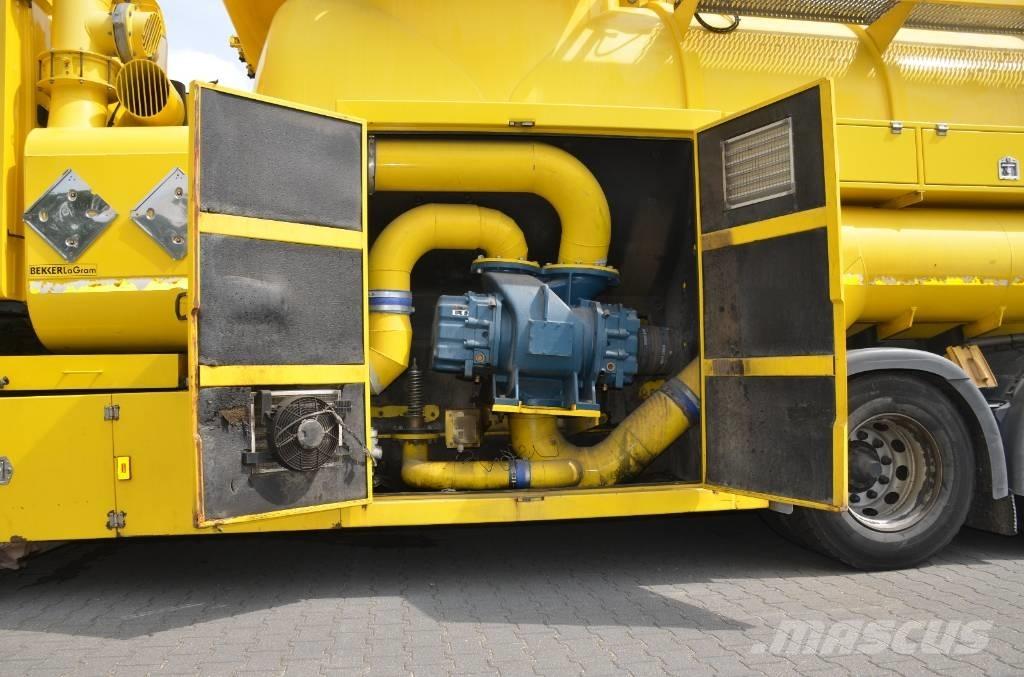 Scania R 450 콤비/진공 트럭