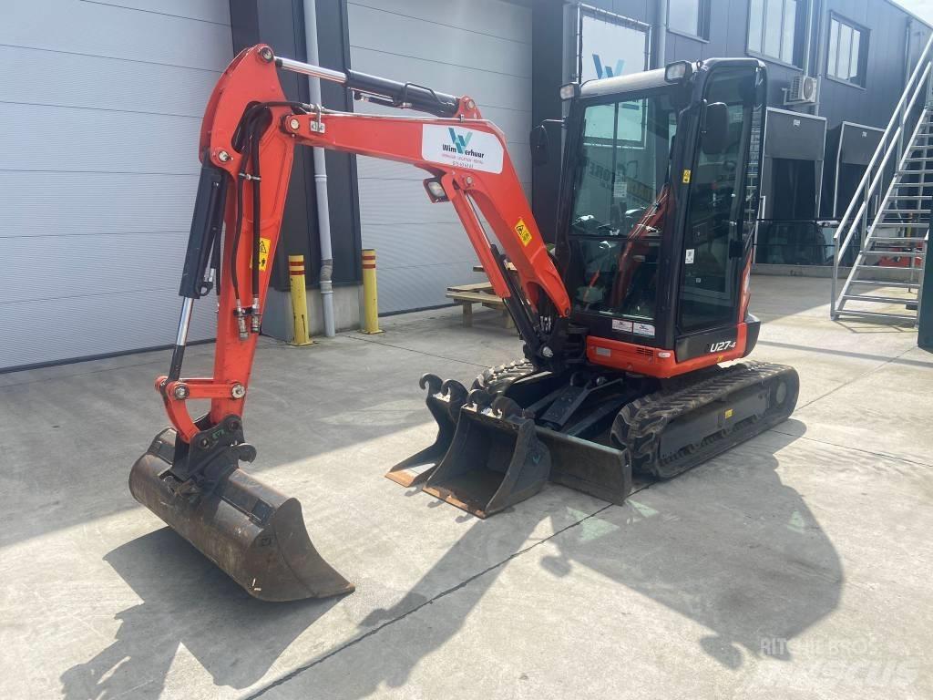 Kubota U 27-4 소형 굴삭기 7톤 미만