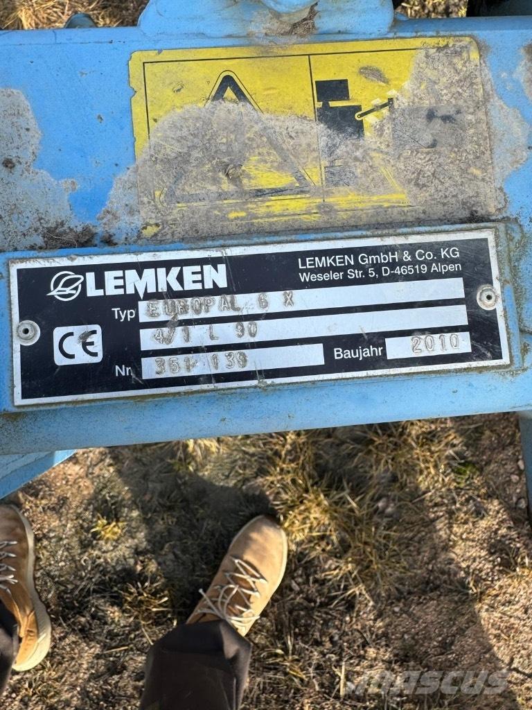 Lemken EurOpal 6 X 가역 플로우(쟁기)