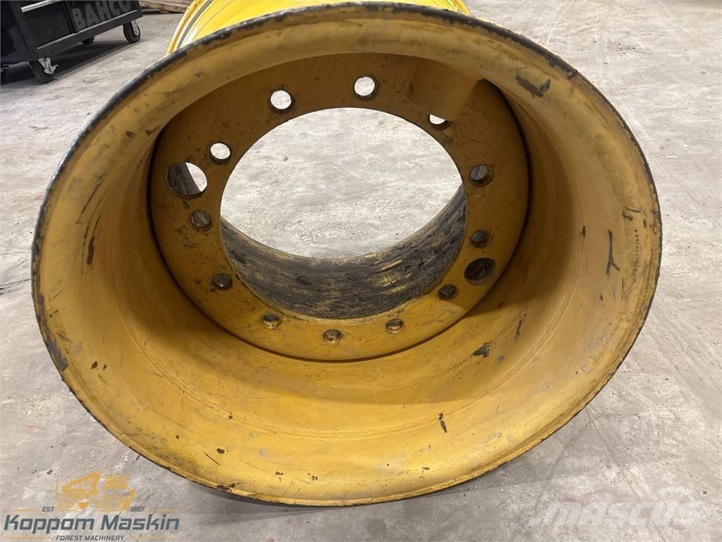 Rottne F18 24x26,5 타이어, 휠 및 림