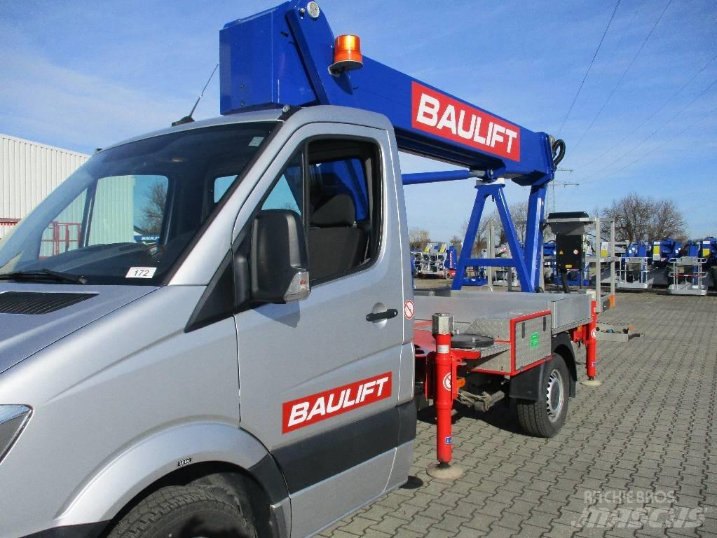 Palfinger P 250 BK 트럭 탑재 고소작업대
