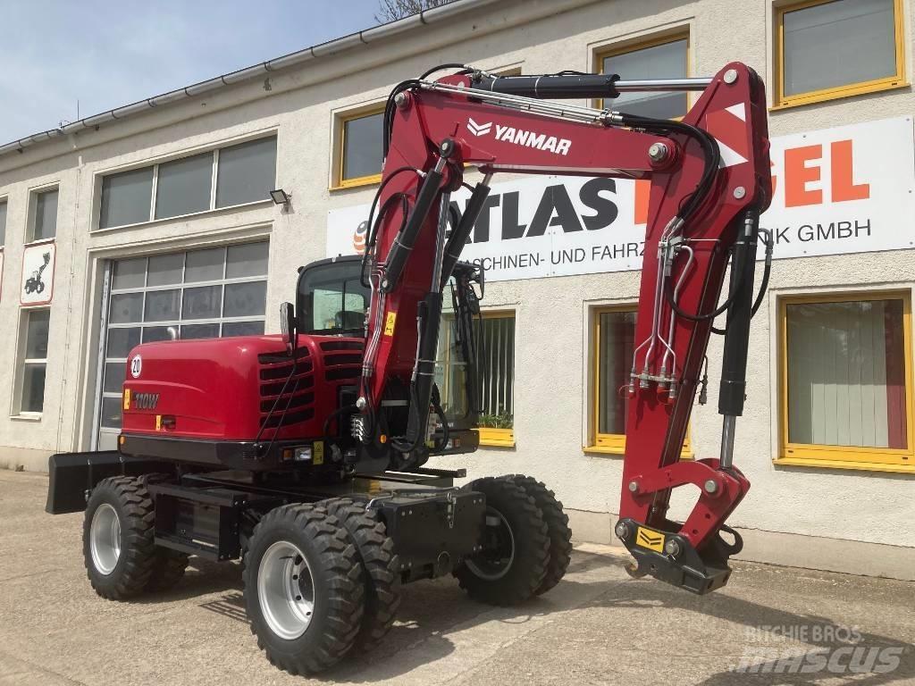 Yanmar B 110 W  휠 굴삭기