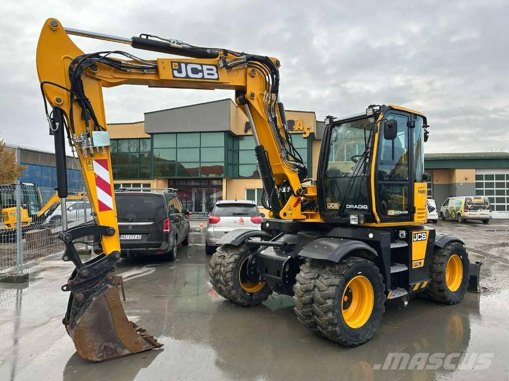 JCB HYDRADIG 110W  휠 굴삭기