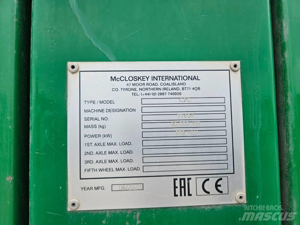 McCloskey C2C 이동식 분쇄기