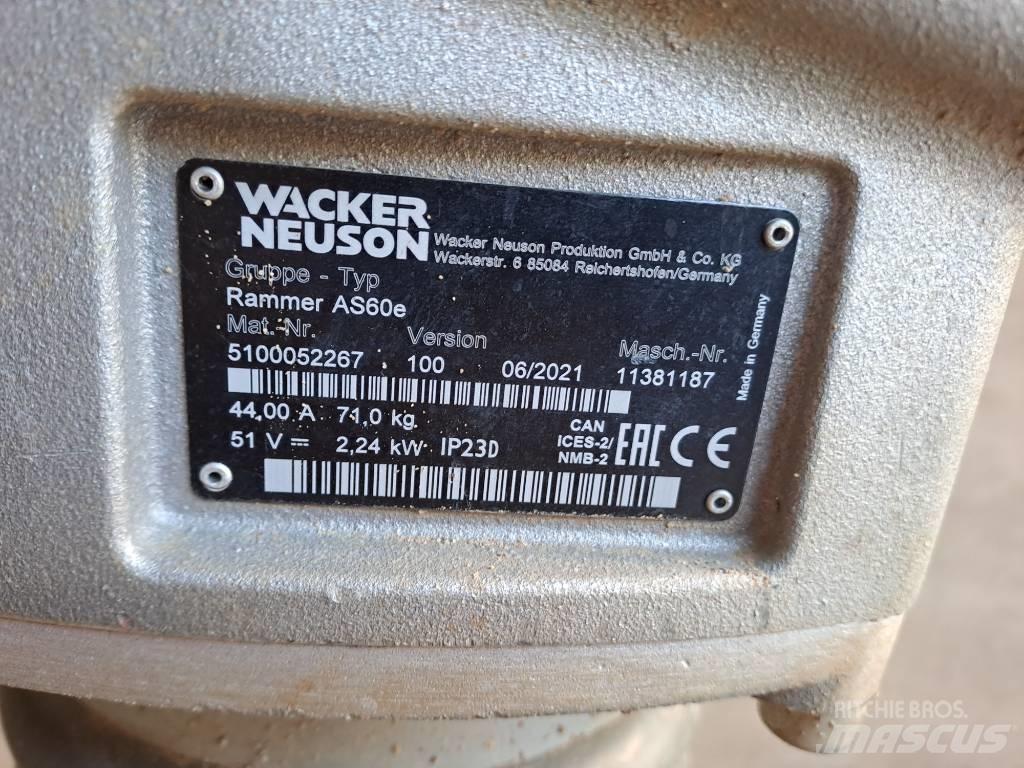 Wacker Neuson AS60e 탬퍼