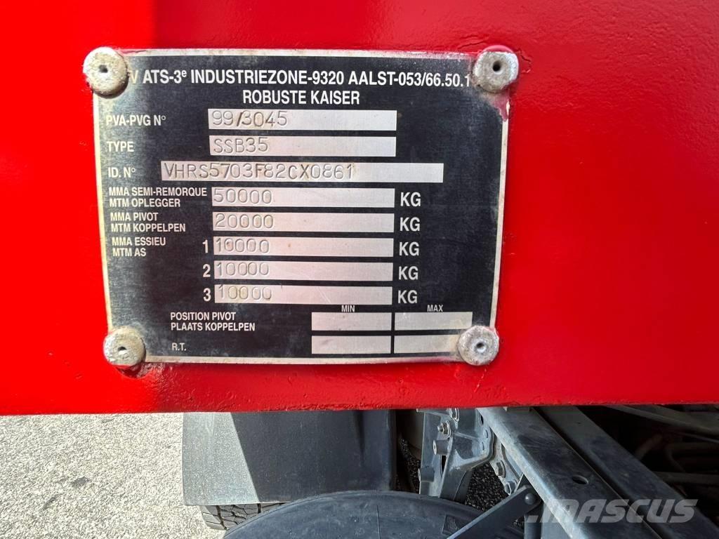 Kaiser SSB35 로우 로더-세미 트레일러