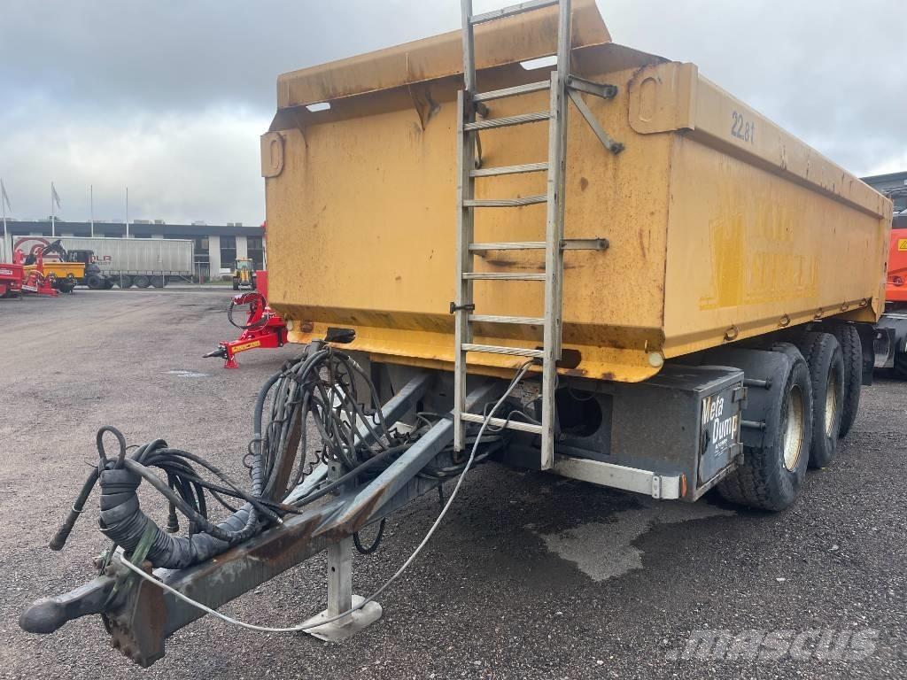 Metsjö Meta Dump 6.3 티퍼 트레일러