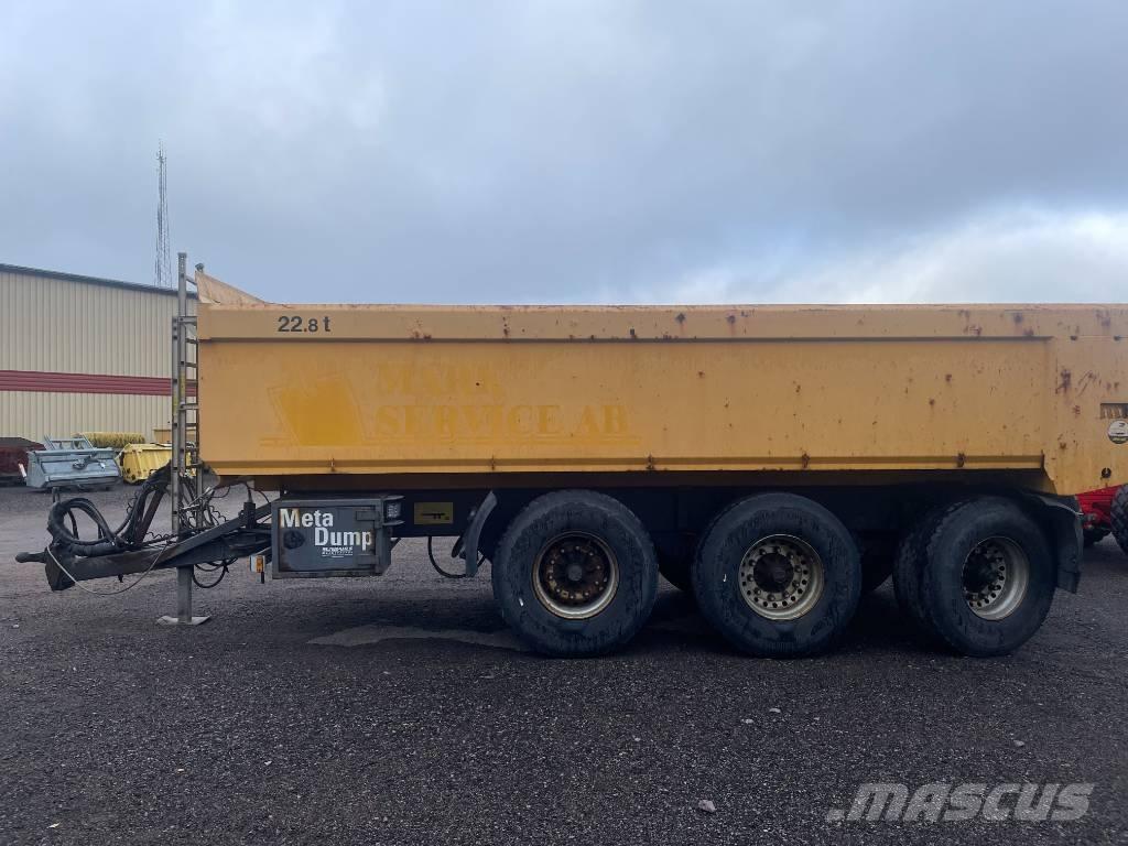 Metsjö Meta Dump 6.3 티퍼 트레일러