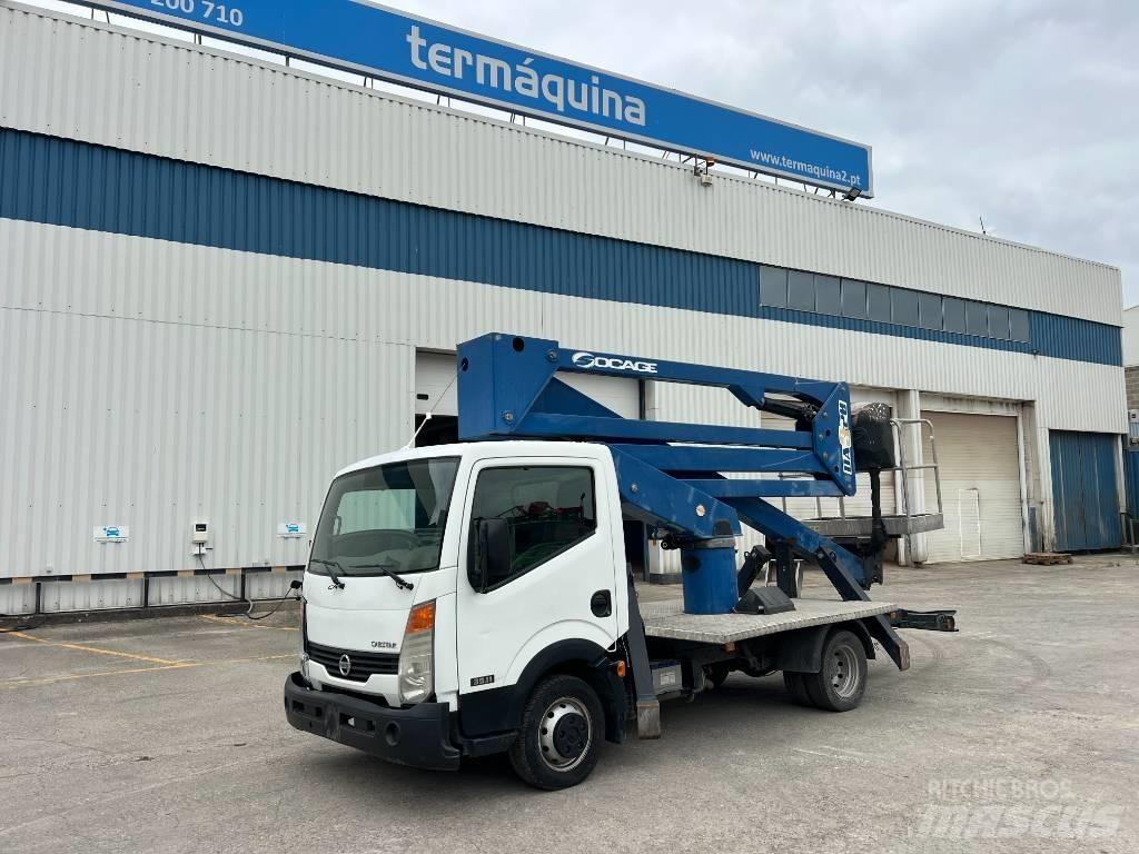 Nissan CABSTAR 35.11 트럭 탑재 고소작업대