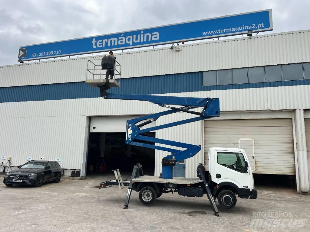 Nissan CABSTAR 35.11 트럭 탑재 고소작업대