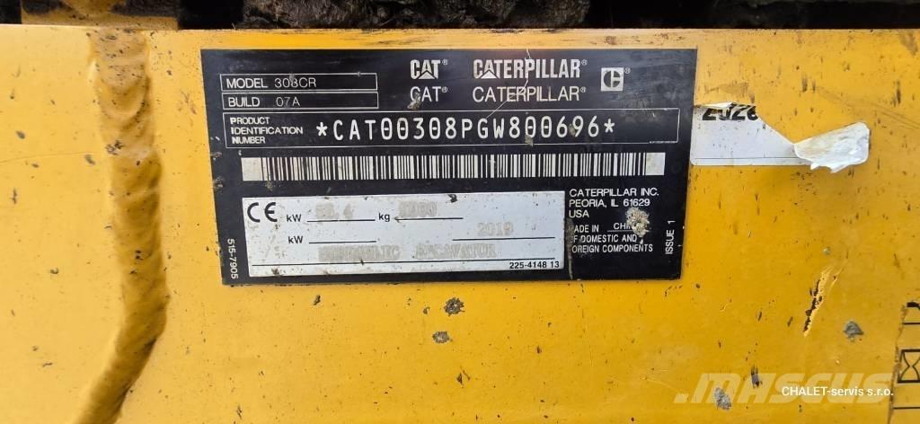 CAT 308 CR 중형굴삭기 7톤-28톤