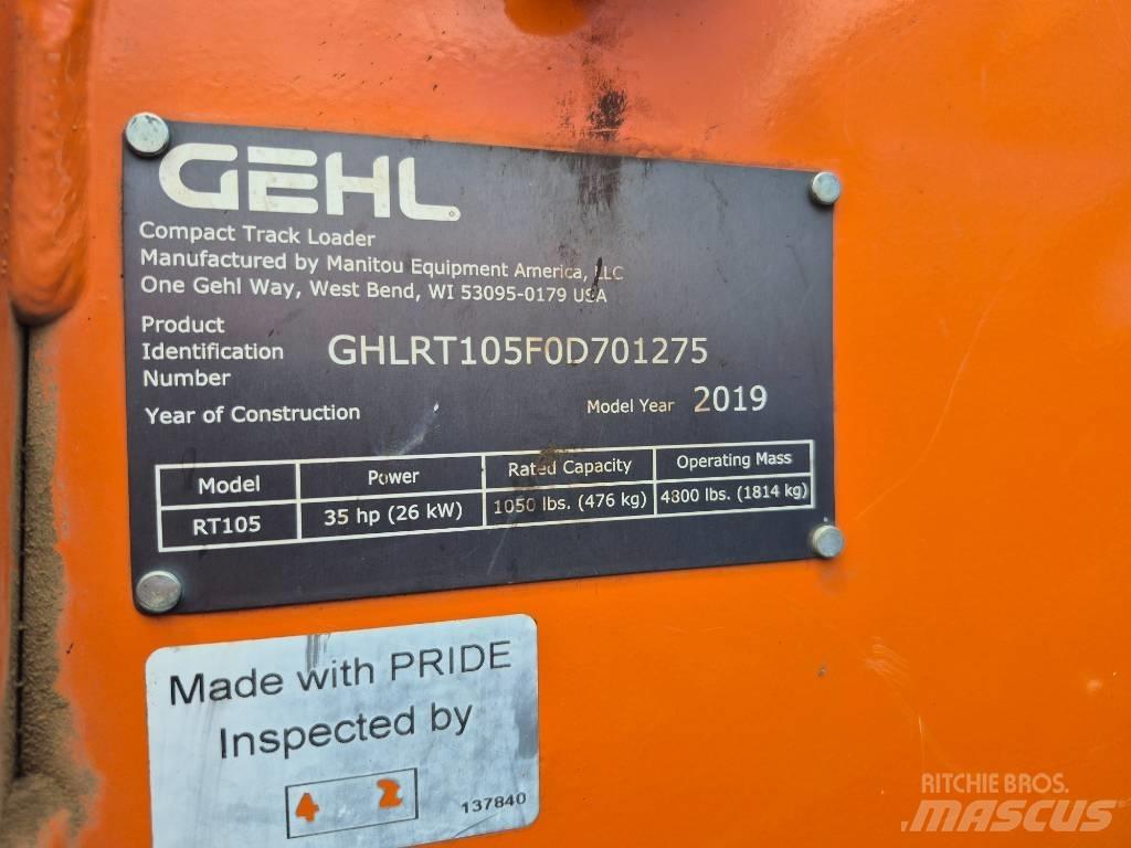 Gehl RT 105  스키드로더