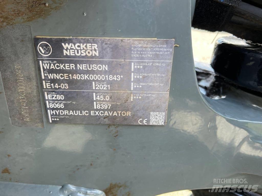 Wacker Neuson EZ80 대형 굴삭기 29톤 이상