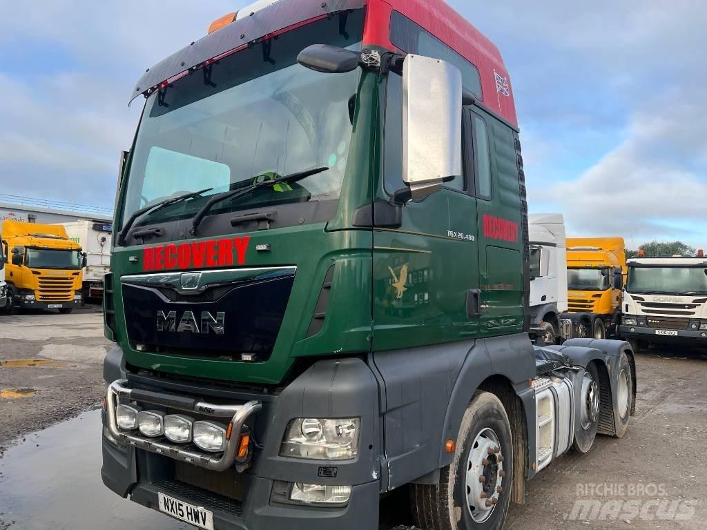 MAN TGX 26.480 트랙터 유닛