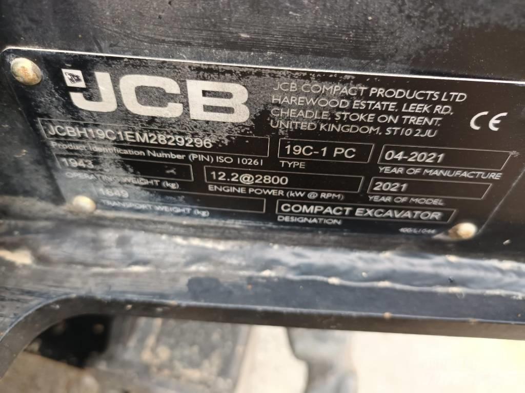 JCB 19 C-1 소형 굴삭기 7톤 미만
