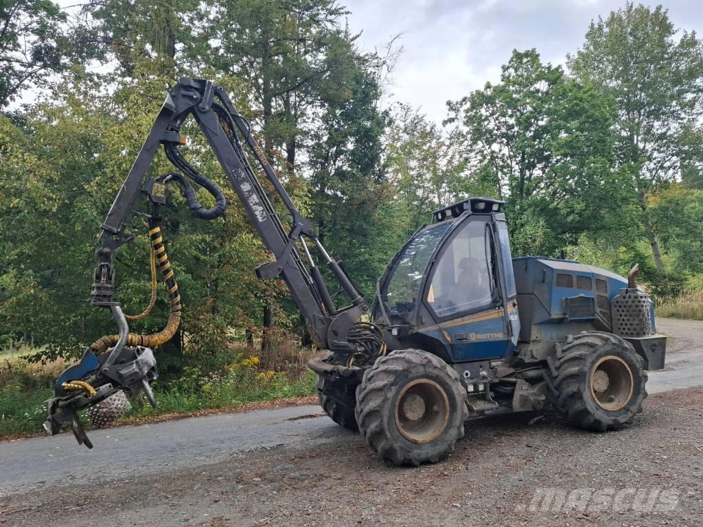 Rottne H8D 원목 하베스터