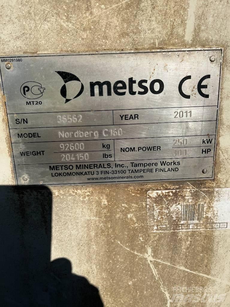 Metso C 160 크러셔