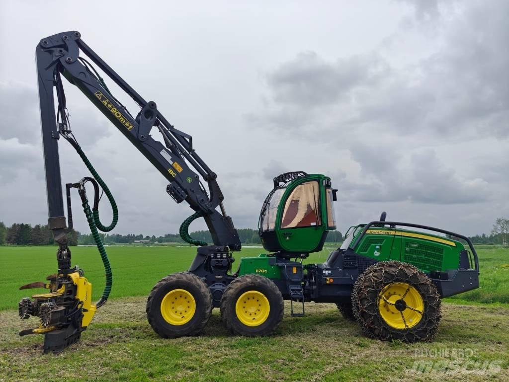 John Deere 1170 G 원목 하베스터