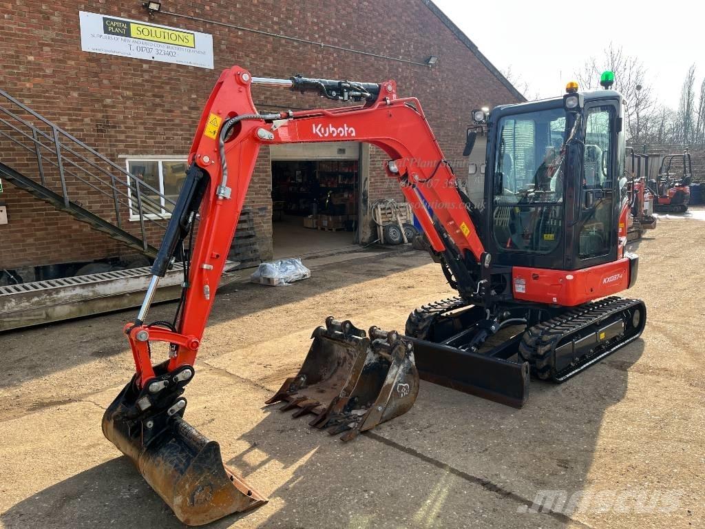 Kubota KX 037-4 소형 굴삭기 7톤 미만