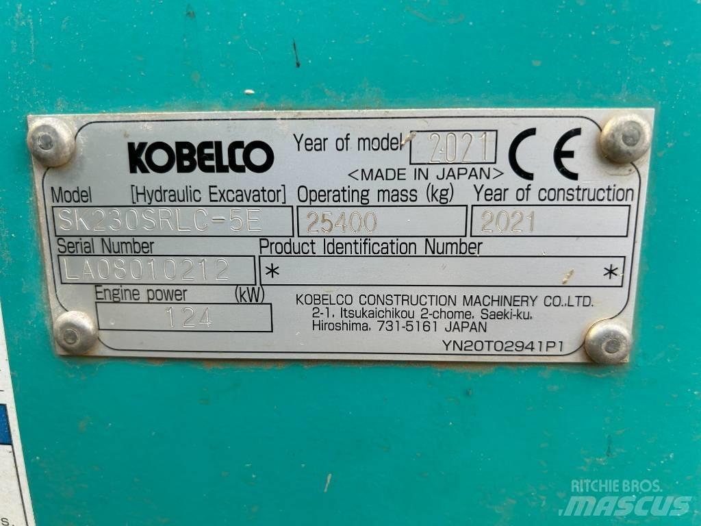 Kobelco SK 230 NLC-5 대형 굴삭기 29톤 이상