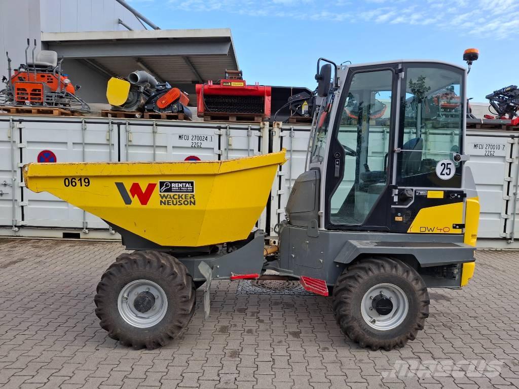 Wacker Neuson DW40 건설현장 덤프트럭