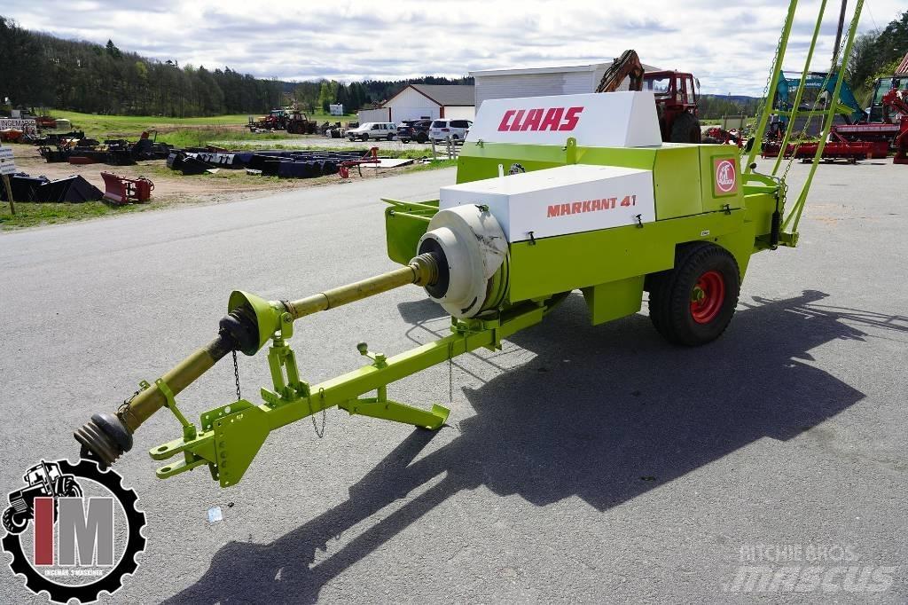 CLAAS Markant 41 각형 곤포기