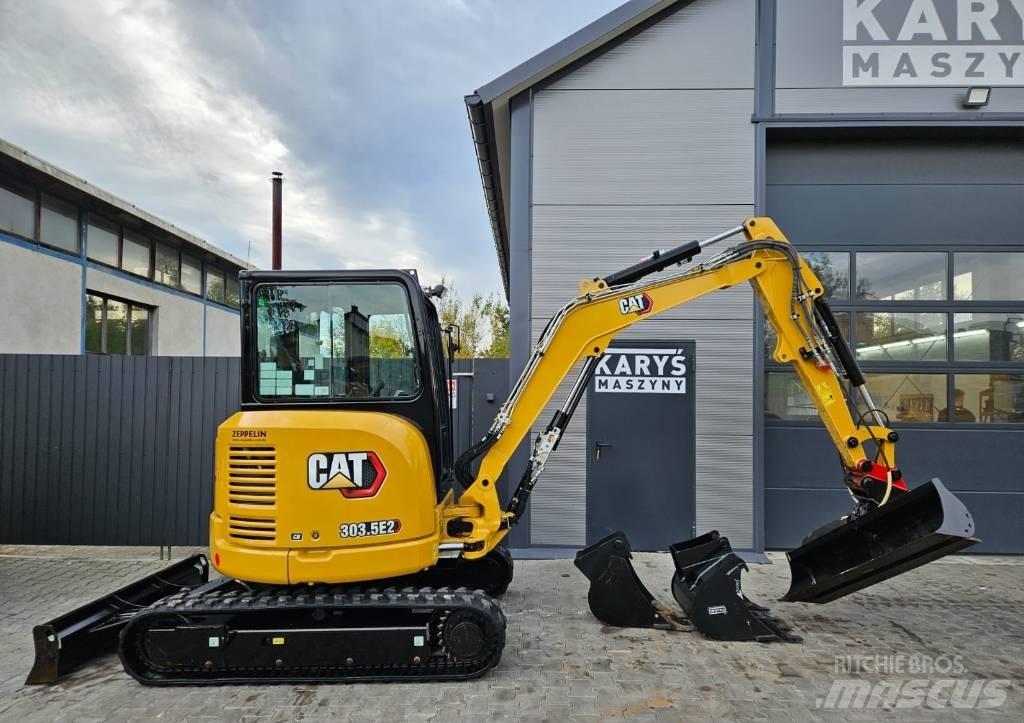 CAT 303.5 E CR 소형 굴삭기 7톤 미만